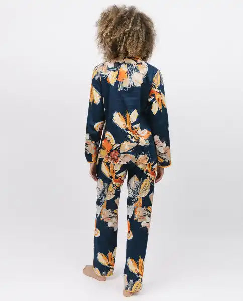 CyberJammies Cosmo Floral Pajama Set-medium only