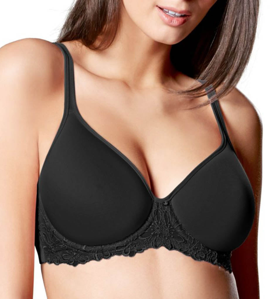 Bali One Smooth Comfort-U Side Support Full Coverage Bra 38DD Watercolor  3547