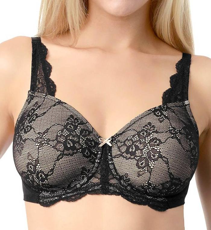 Buy Triumph Single Layered Wired Full Coverage Minimiser Bra - New Beige at  Rs.1699 online