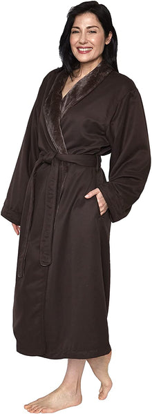 Mansfield Microfiber Shimmered Lined Robe