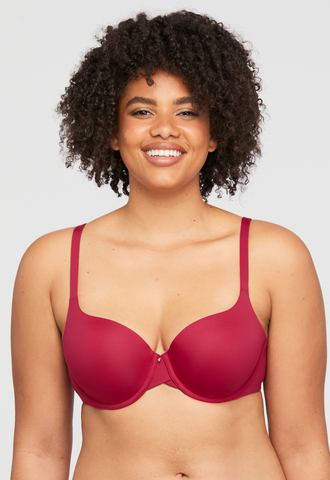 Montelle Pure T-Shirt Bra-Raspberry-A38 only