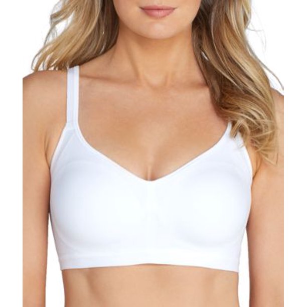 Warners Womens Easy Does It No Bulge Wire-Free Bra : : Clothing,  Shoes & Accessories