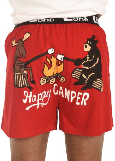 LazyOne Happy Camper Boxer