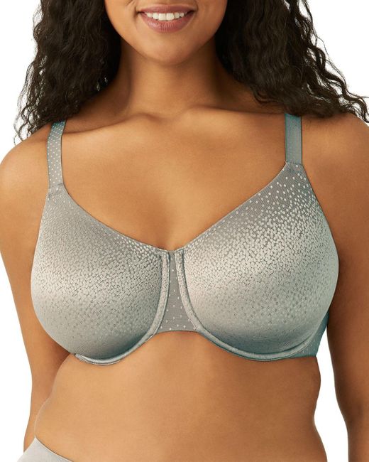 Wacoal Back Appeal Underwire Bra-Silver – Indulge Boutique