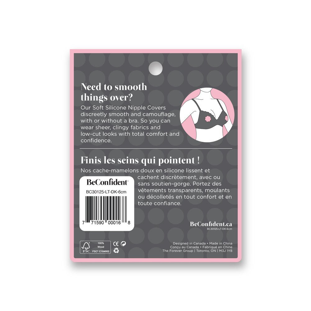 BeConfident Soft Silicone Nipple Covers
