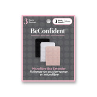 BeConfident Bra Extenders-3Pk