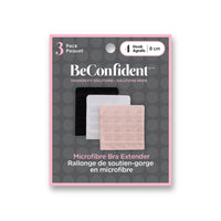 BeConfident Bra Extenders-3Pk
