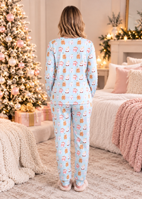 Miranda Nic Velvety Velour Coffee & Cocoa PJ