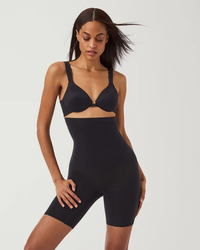 Spanx Seamless Power Sculpting High Waisted Mid-Thigh Short