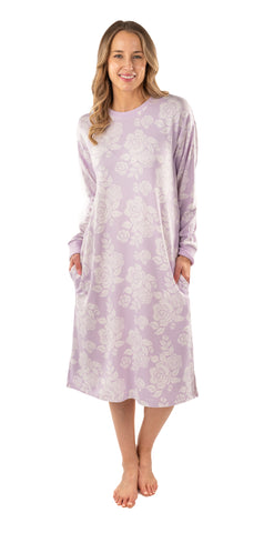 Patricia Cashmere Floral Nightgown