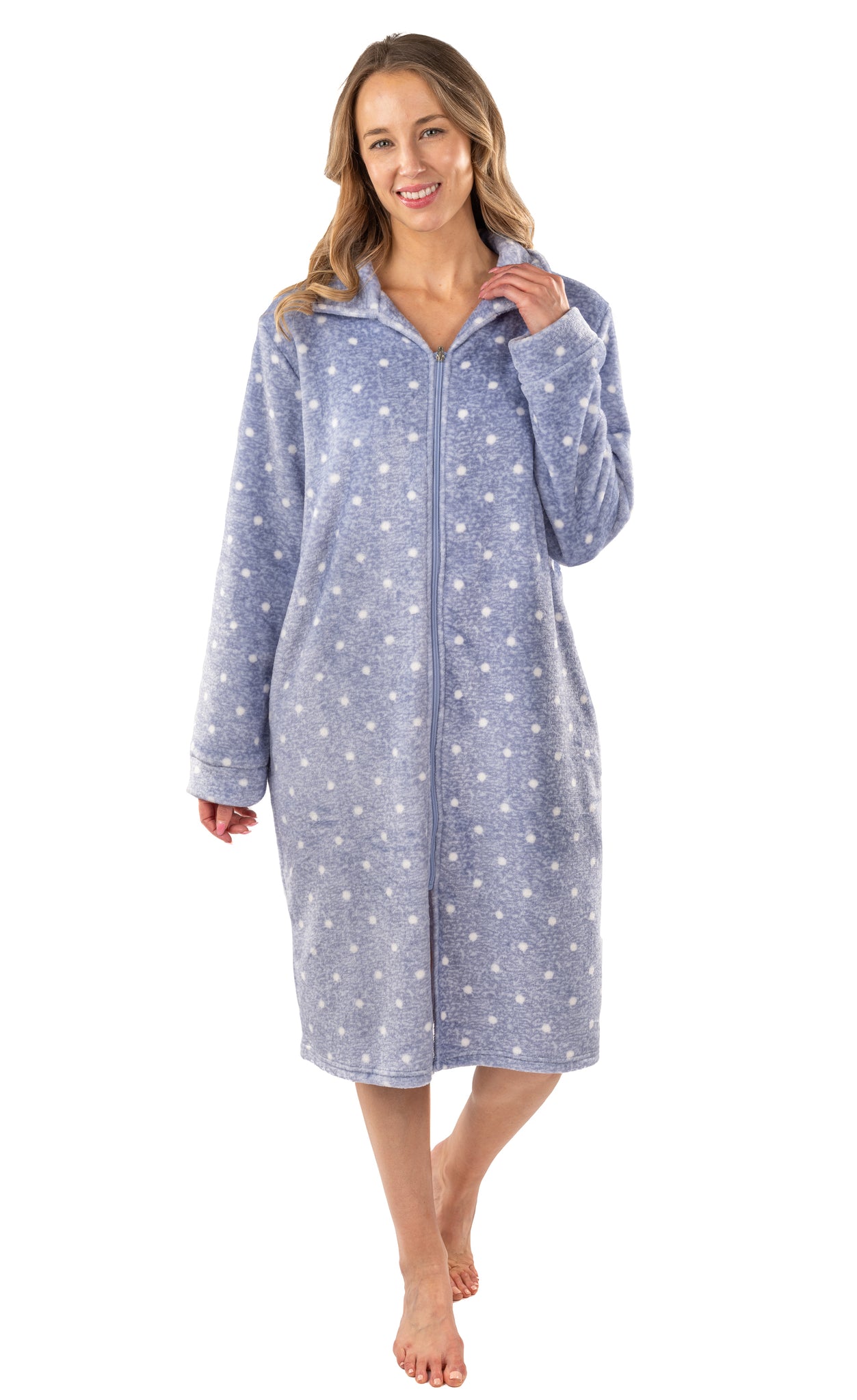 Patricia Plush Zip Robe 42"