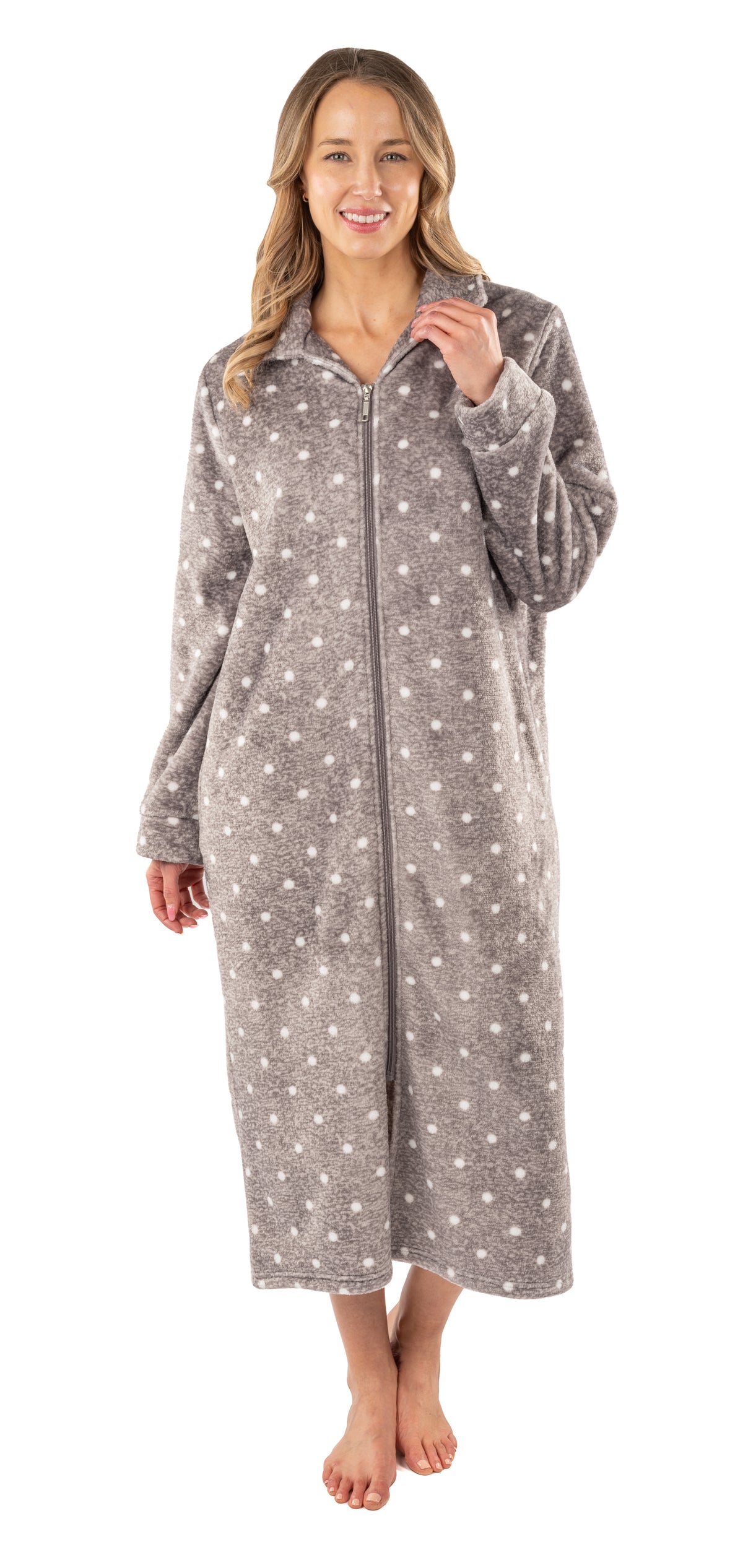 Patricia Plush  Zip Robe 48"