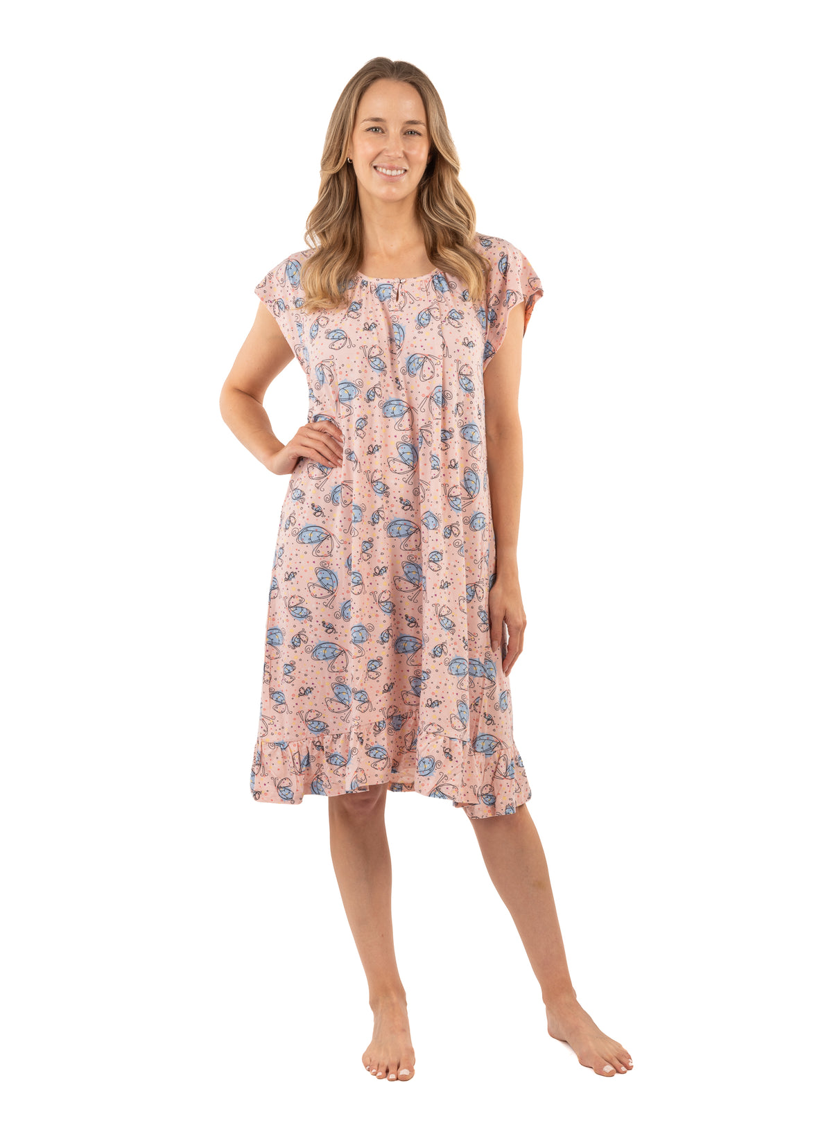 Patricia Butterfly Short Nightgown