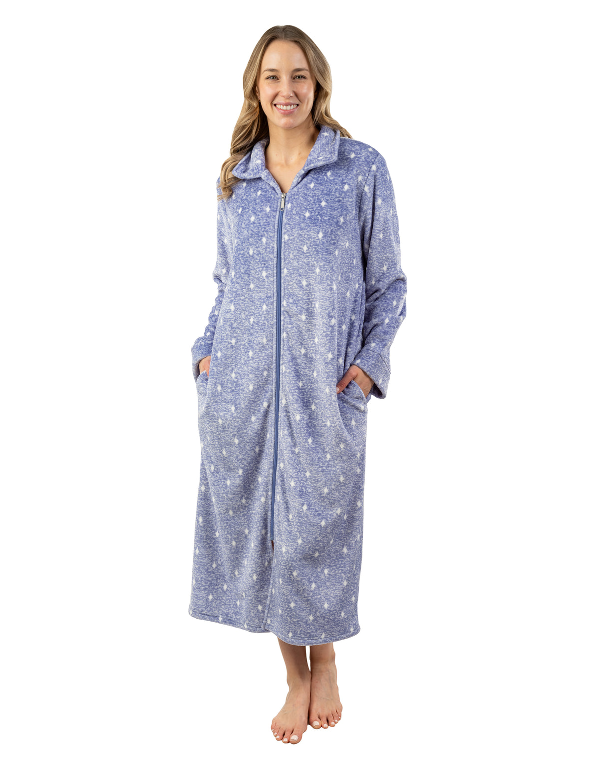 Plush Zip Robe Patricia Plush Zip Robe 48