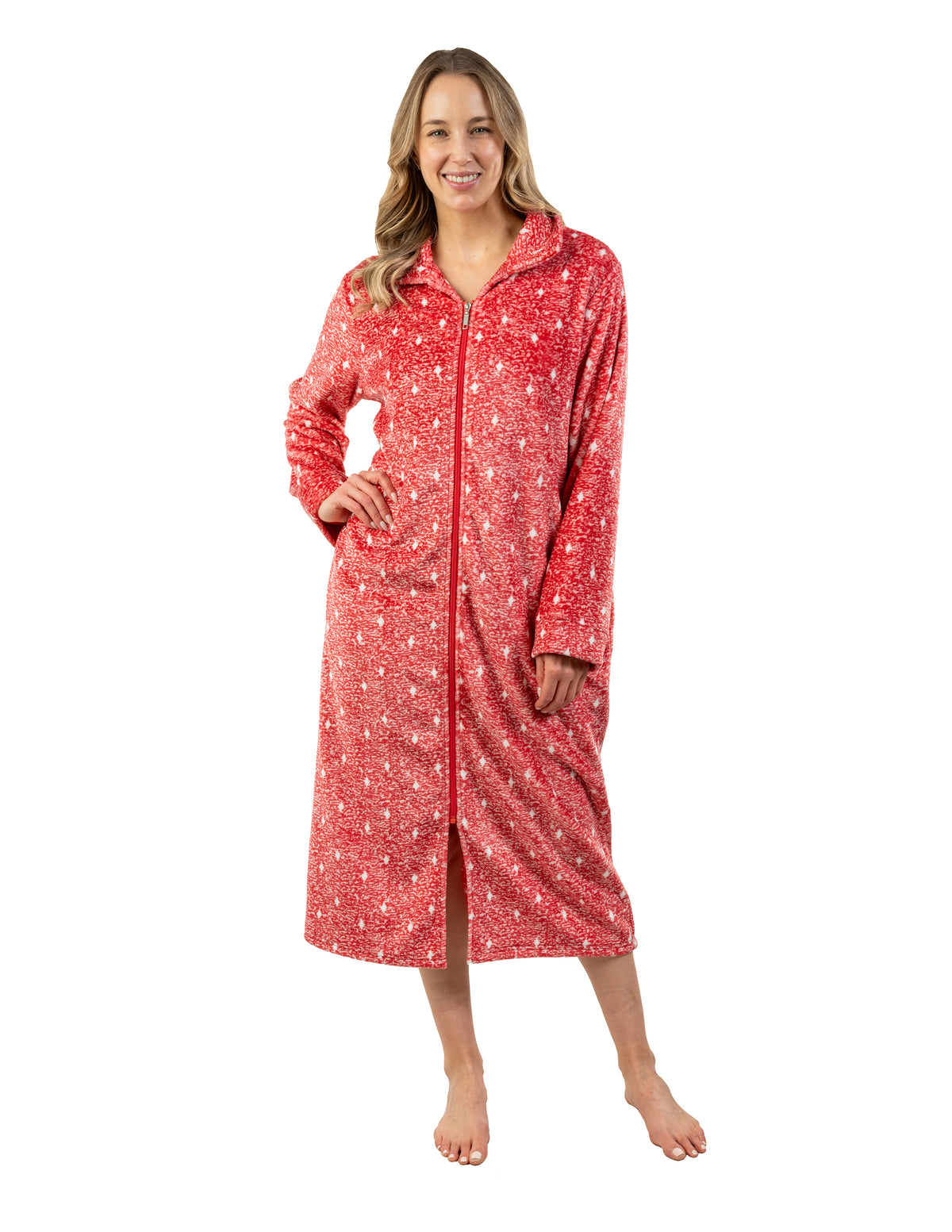 Patricia Plush  Zip Robe 48"