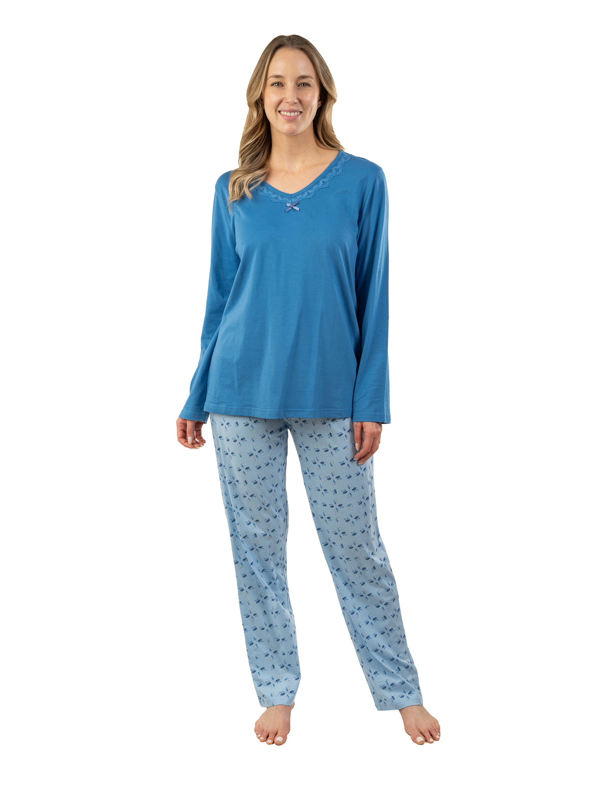 Patricia Modal Feathers PJ Set