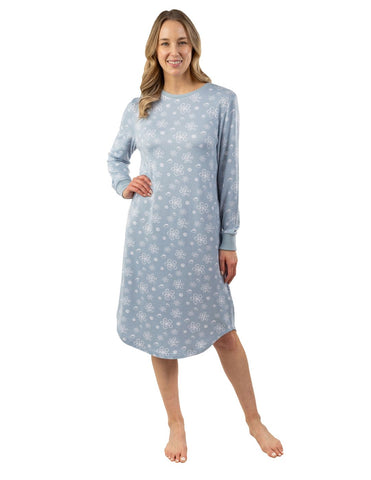 Patricia Cashmere Floral Nightgown