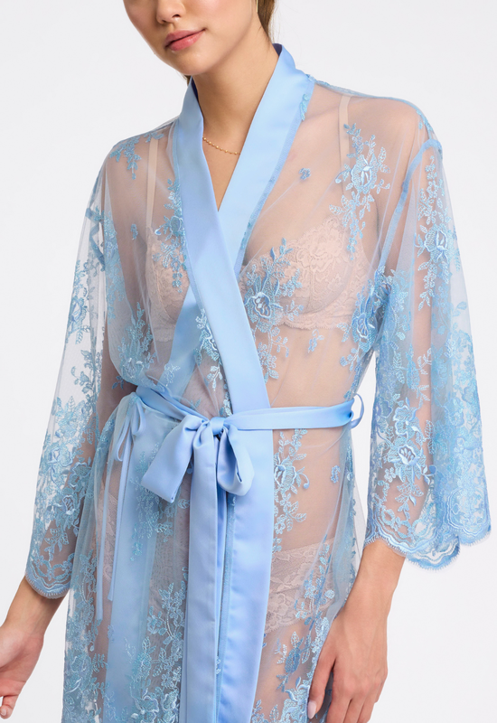 Rya Darling Robe-Cornflower