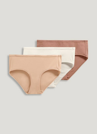 Jockey Organic Cotton Stretch Hipster-3 PK