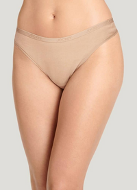 Jockey Organic Cotton Stretch Thong- 3 pk