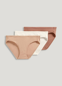Jockey Organic Cotton Stretch Bikini-3 PK