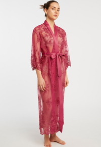 Rya Darling Long Robe-Lipstick
