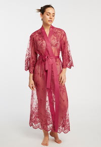 Rya Darling Long Robe-Lipstick