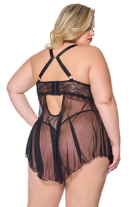 Coquette Babydoll and Thong