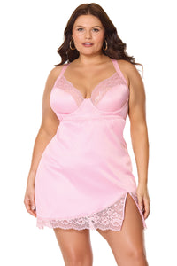 Coquette Kissed By Satin Chemise