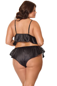 Coquette Kissed By Satin Bralette & Panty