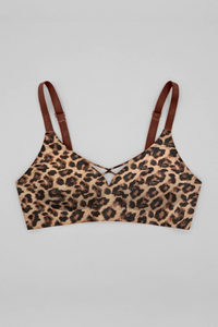 Siella No-Show V-Neck Wireless Bra