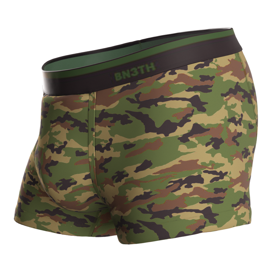 BN3TH Green Camo Trunk