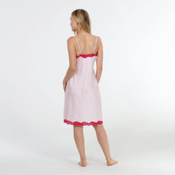 Honeydew Retreat Chemise-Strawberry