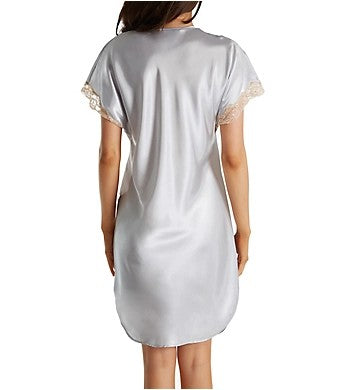 Shadowline Vintage Lace Trim Sleepshirt