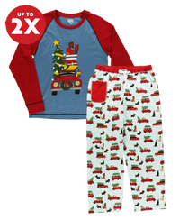 LazyOne Christmas Car PJ Set