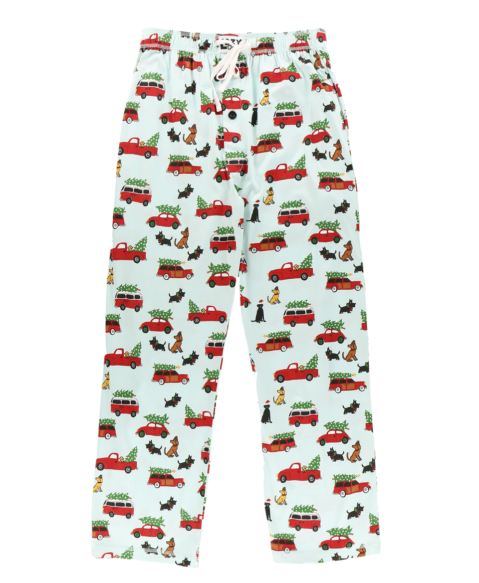 LazyOne Men's Christmas Car PJ Pant