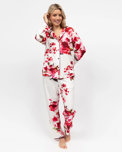 CyberJammies Isabella Floral Jersey PJ Set