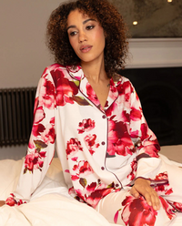 CyberJammies Isabella Floral Jersey PJ Set