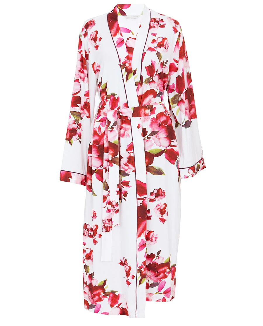 CyberJammies Isabella Floral Print Jersey Robe