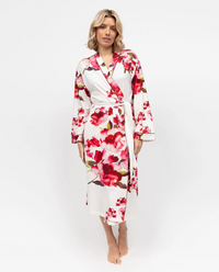 CyberJammies Isabella Floral Print Jersey Robe