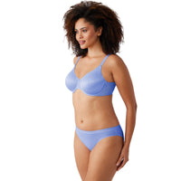 Wacoal Back Appeal Underwire Bra-Blue Hydrangea