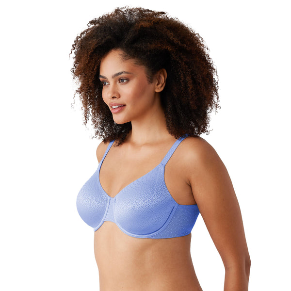 Wacoal Back Appeal Underwire Bra-Blue Hydrangea