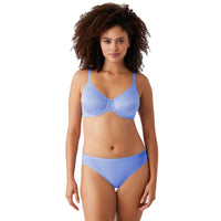 Wacoal Back Appeal Underwire Bra-Blue Hydrangea