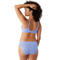 Wacoal Back Appeal Underwire Bra-Blue Hydrangea