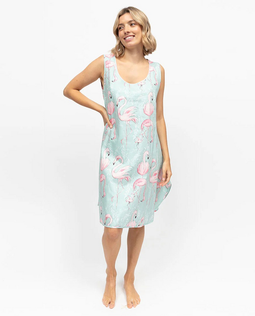 CyberJammies Flamingo Print Nightgown