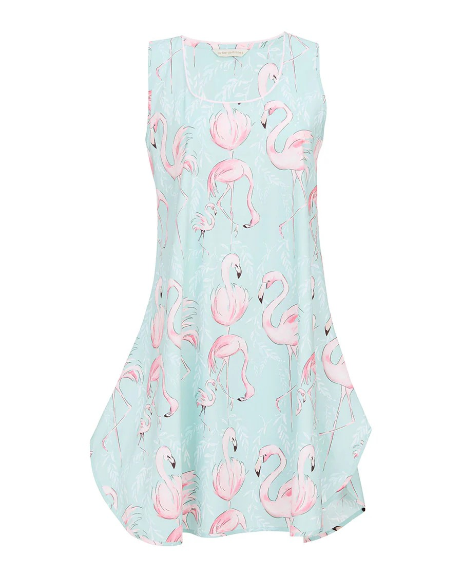 CyberJammies Flamingo Print Nightgown