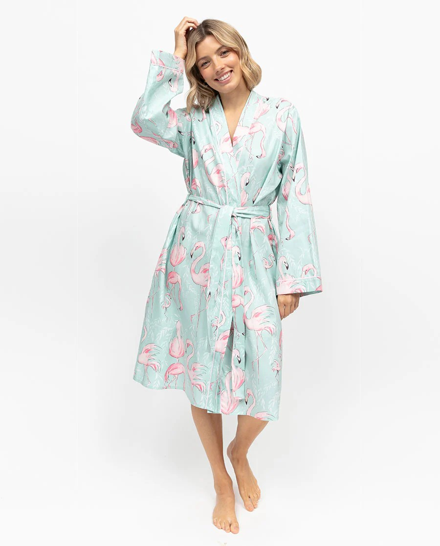 CyberJammies Flamingo Print Robe