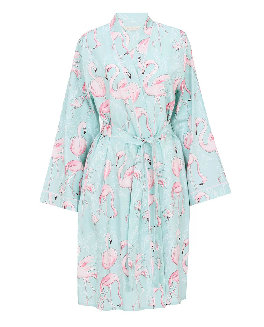 CyberJammies Flamingo Print Robe