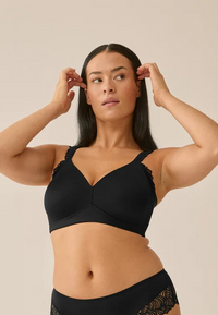 Naturana Contour Side Smoother With Lace Wirefree Bra