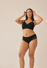 Naturana Contour Side Smoother With Lace Wirefree Bra